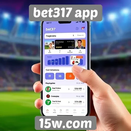 Acessibilidade e design do bet317 app