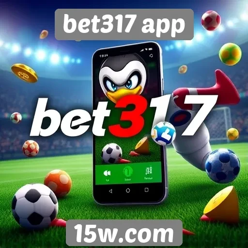 Diversidade de jogos oferecidos pelo bet317 app
