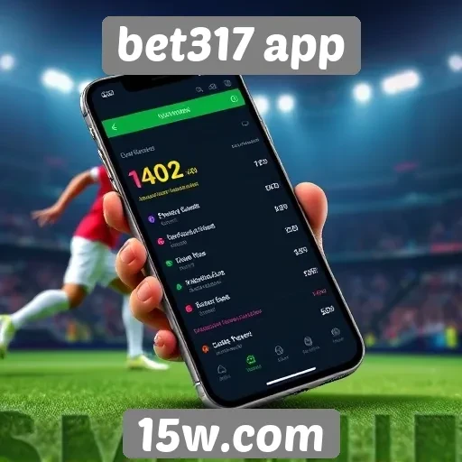 Comparativo de odds no bet317 app