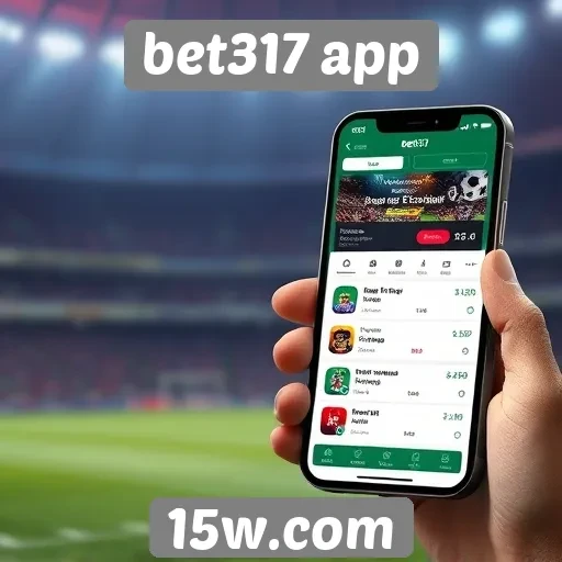 Experiência do usuário no bet317 app